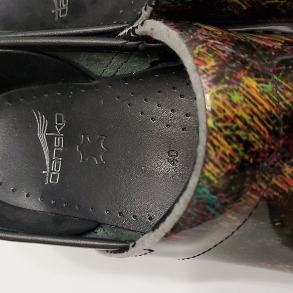 Dansko Professional Rainbow/multi color Cloggs - Picture 6 of 11